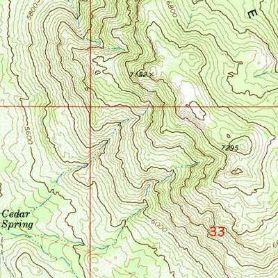 United States Geological Survey Jerome Canyon, AZ (1979, 24000-Scale) digital map