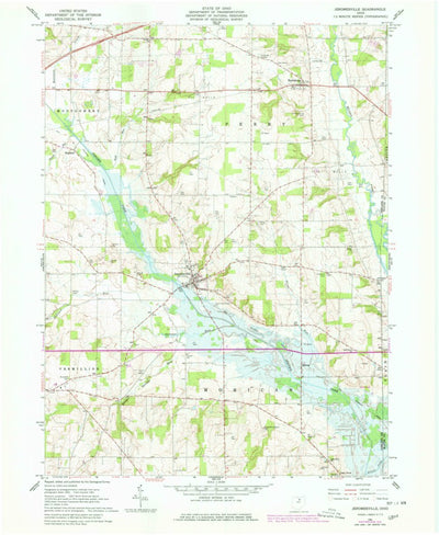 United States Geological Survey Jeromesville, OH (1961, 24000-Scale) digital map