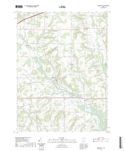 United States Geological Survey Jeromesville, OH (2023, 24000-Scale) digital map