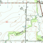 United States Geological Survey Jerry City, OH (1969, 24000-Scale) digital map