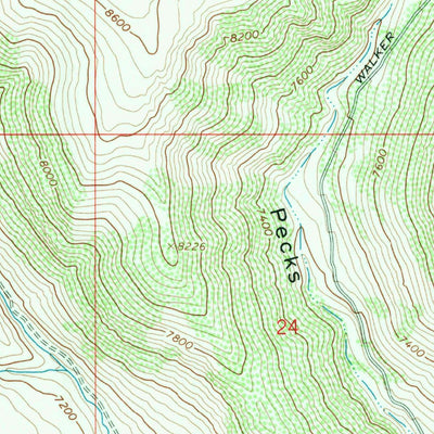 Jerry Peak, ID (1967, 24000-Scale) Map by United States Geological ...