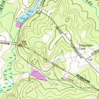United States Geological Survey Jersey, GA (1964, 24000-Scale) digital map