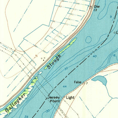 United States Geological Survey Jersey Island, CA (1978, 24000-Scale) digital map