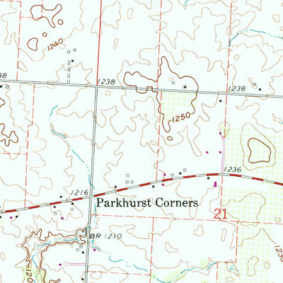 United States Geological Survey Jersey, OH (1961, 24000-Scale) digital map