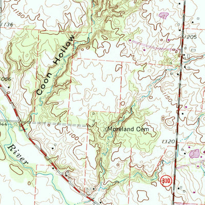 United States Geological Survey Jersey, OH (1961, 24000-Scale) digital map