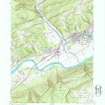 United States Geological Survey Jersey Shore, PA (1965, 24000-Scale) digital map