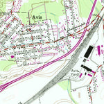 United States Geological Survey Jersey Shore, PA (1965, 24000-Scale) digital map