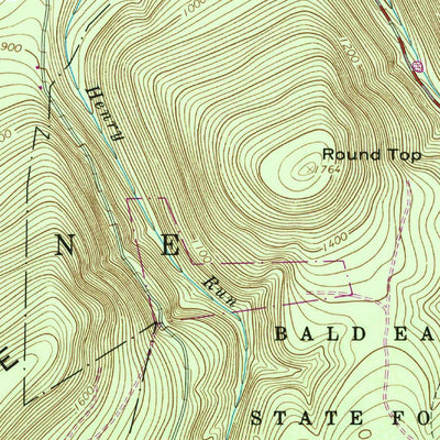 United States Geological Survey Jersey Shore, PA (1965, 24000-Scale) digital map