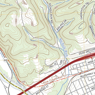 United States Geological Survey Jersey Shore, PA (2023, 24000-Scale) digital map