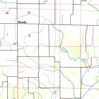 United States Geological Survey Jerseyville, IL-MO (1985, 100000-Scale) digital map