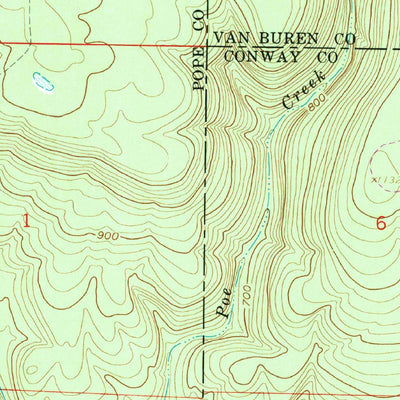 United States Geological Survey Jerusalem, AR (1962, 24000-Scale) digital map