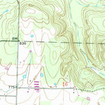 United States Geological Survey Jerusalem, AR (1990, 24000-Scale) digital map