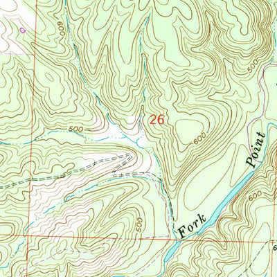 United States Geological Survey Jerusalem, AR (1990, 24000-Scale) digital map