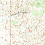 United States Geological Survey Jerusalem Mountain, AZ (1968, 24000-Scale) digital map
