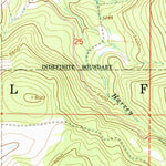 United States Geological Survey Jess Valley, CA (1962, 24000-Scale) digital map