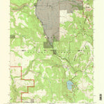 United States Geological Survey Jess Valley, CA (1993, 24000-Scale) digital map