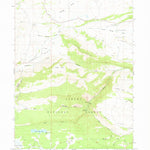 United States Geological Survey Jessen Butte, UT-WY (1963, 24000-Scale) digital map