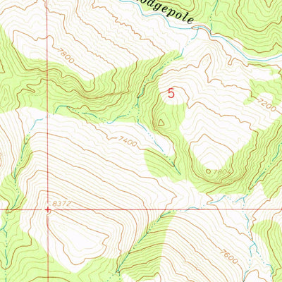 United States Geological Survey Jessen Butte, UT-WY (1963, 24000-Scale) digital map