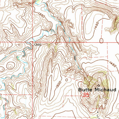 United States Geological Survey Jessie, ND (1961, 24000-Scale) digital map