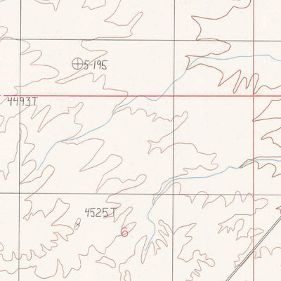United States Geological Survey Jessies Twist, UT (1988, 24000-Scale) digital map