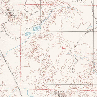 United States Geological Survey Jessies Twist, UT (1988, 24000-Scale) digital map