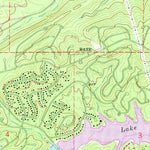 United States Geological Survey Jessieville, AR (1972, 24000-Scale) digital map
