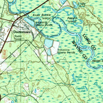 United States Geological Survey Jesup, GA (1981, 100000-Scale) digital map