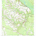 United States Geological Survey Jesup NW, GA (1970, 24000-Scale) digital map