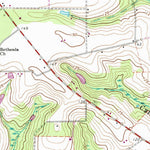 United States Geological Survey Jesup NW, GA (1970, 24000-Scale) digital map