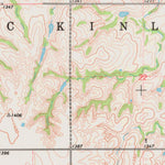 United States Geological Survey Jet SE, OK (1969, 24000-Scale) digital map
