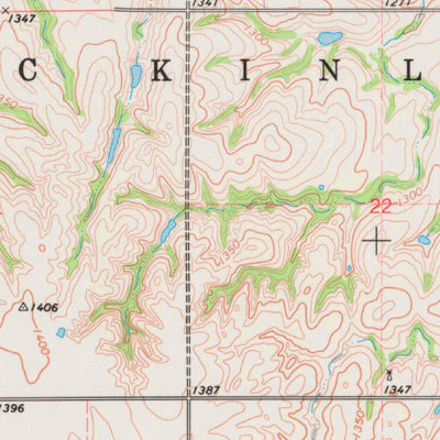 United States Geological Survey Jet SE, OK (1969, 24000-Scale) digital map