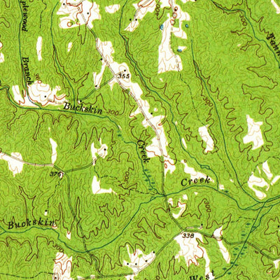 United States Geological Survey Jetersville, VA (1958, 62500-Scale) digital map