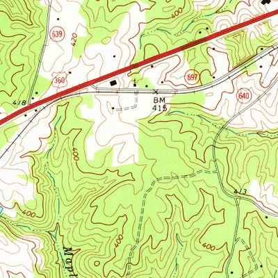 United States Geological Survey Jetersville, VA (1968, 24000-Scale) digital map
