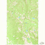 United States Geological Survey Jewel Basin, MT (1964, 24000-Scale) digital map
