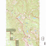 United States Geological Survey Jewel Basin, MT (1994, 24000-Scale) digital map