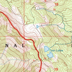 United States Geological Survey Jewel Basin, MT (1994, 24000-Scale) digital map