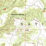United States Geological Survey Jewel Cave NW, SD (1955, 24000-Scale) digital map
