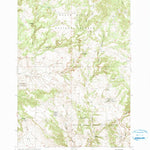 United States Geological Survey Jewel Cave SE, SD (1954, 24000-Scale) digital map