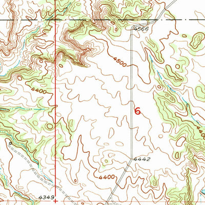 United States Geological Survey Jewel Cave SE, SD (1954, 24000-Scale) digital map