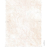 United States Geological Survey Jewell Draw, WY (1972, 24000-Scale) digital map