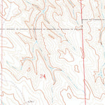 United States Geological Survey Jewell Draw, WY (1972, 24000-Scale) digital map
