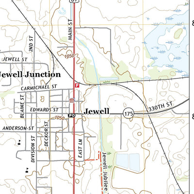 United States Geological Survey Jewell, IA (2022, 24000-Scale) digital map
