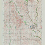 United States Geological Survey Jewell, KS (1969, 24000-Scale) digital map
