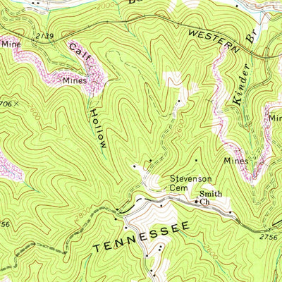 Jewell Ridge, VA (1968, 24000-Scale) Map by United States Geological ...