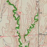 United States Geological Survey Jewell SW, KS (1962, 24000-Scale) digital map