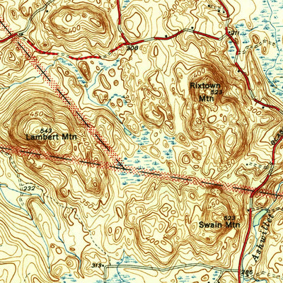 United States Geological Survey Jewett City, CT (1944, 31680-Scale) digital map
