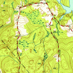 United States Geological Survey Jewett City, CT (1953, 31680-Scale) digital map