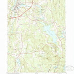 United States Geological Survey Jewett City, CT (1984, 24000-Scale) digital map