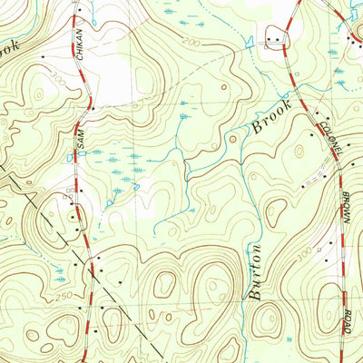 United States Geological Survey Jewett City, CT (1984, 24000-Scale) digital map