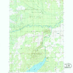 United States Geological Survey Jewett Creek, MI (1986, 24000-Scale) digital map